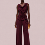 Elisé set in Burgundy