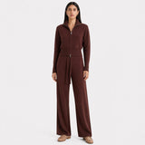 Knitwear set in Brownie